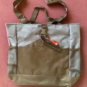 Leeds Blue-Black Tote/Backpack